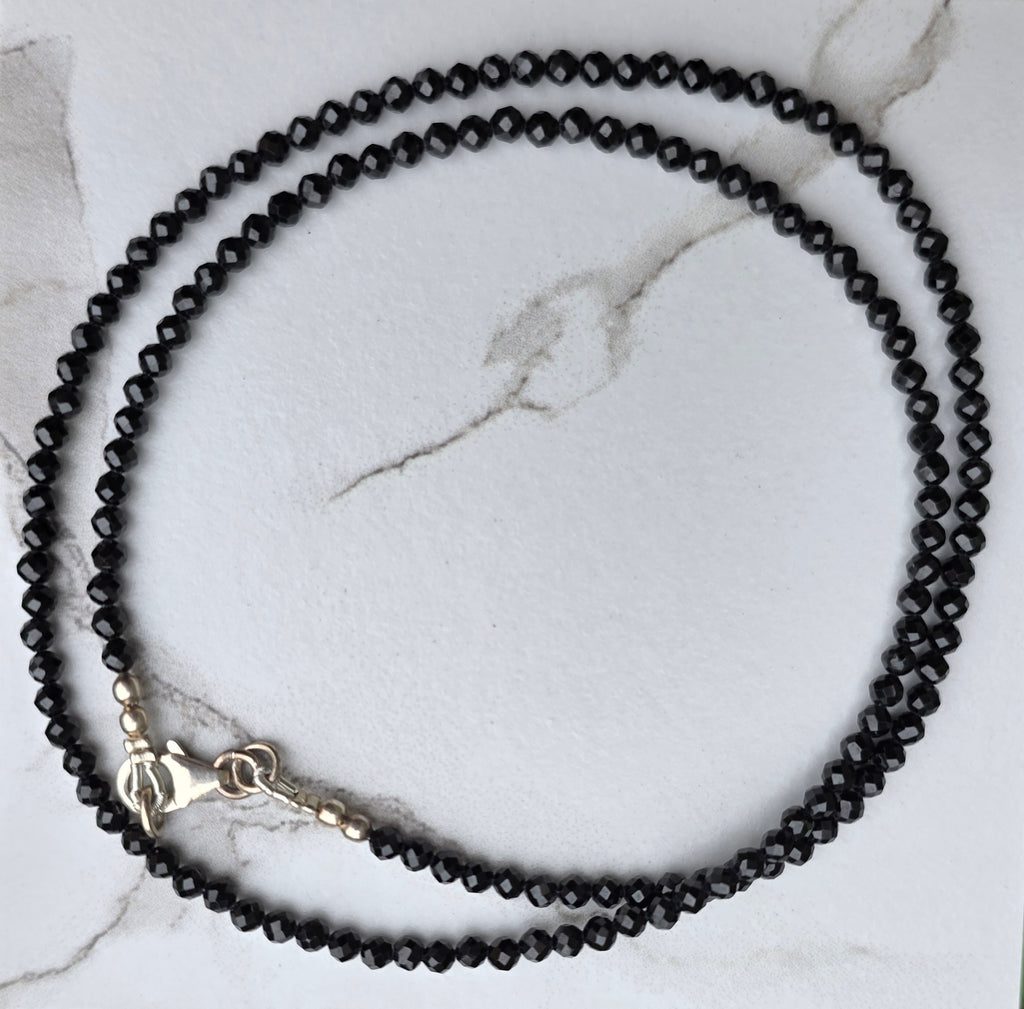 Black Spinel Necklace