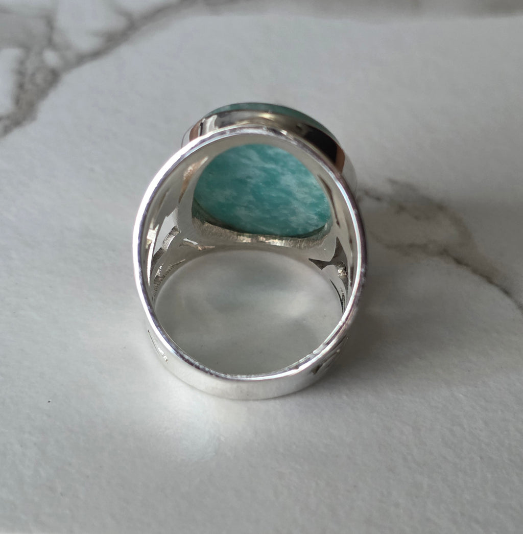 Amazonite Ring