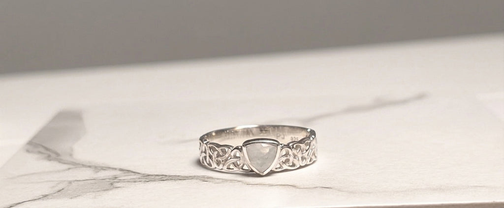 Decorative Moonstone Band