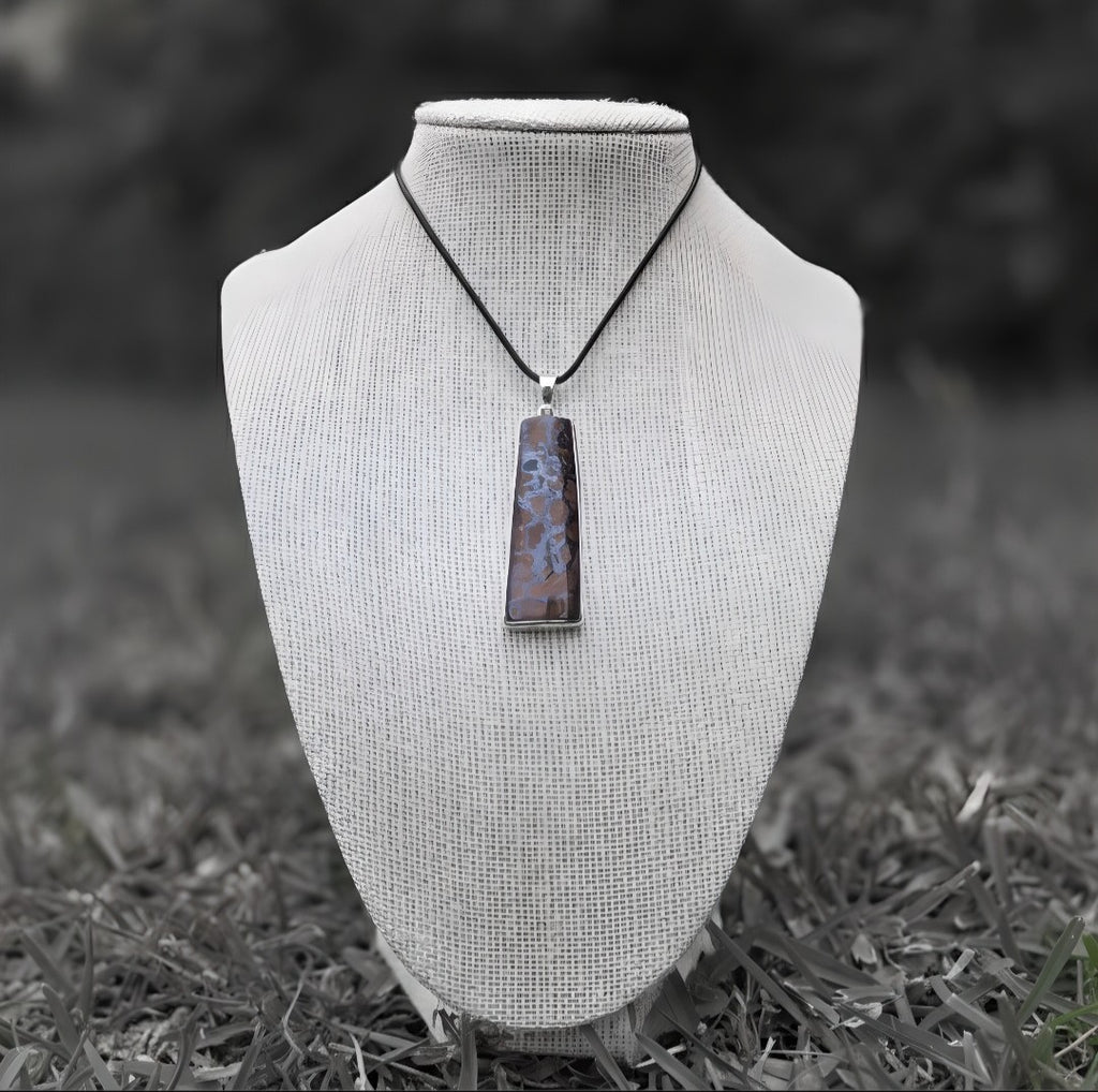 Australian Boulder Opal Pendant