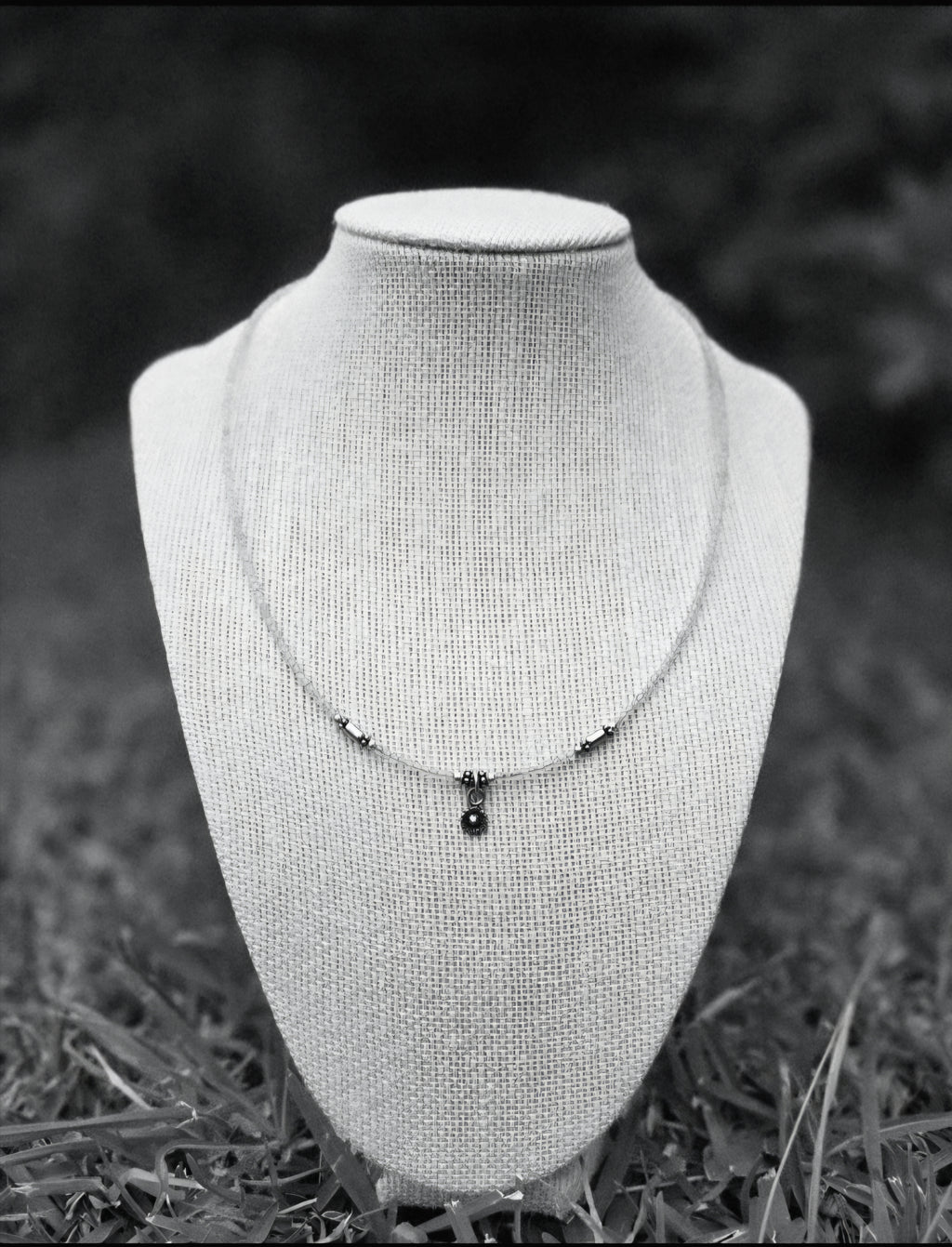 Rose Quartz Necklace with Charm