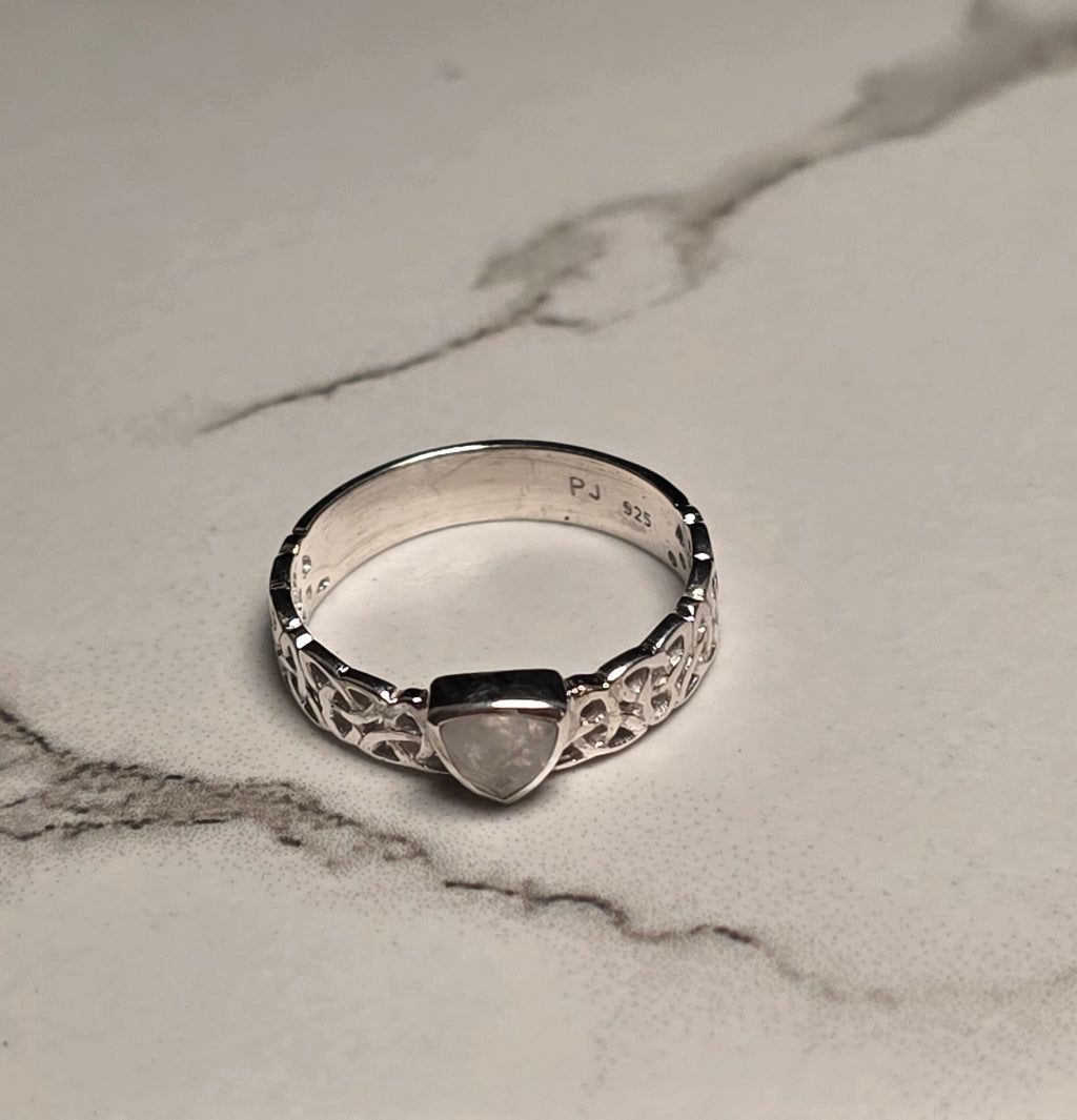 Decorative Moonstone Band