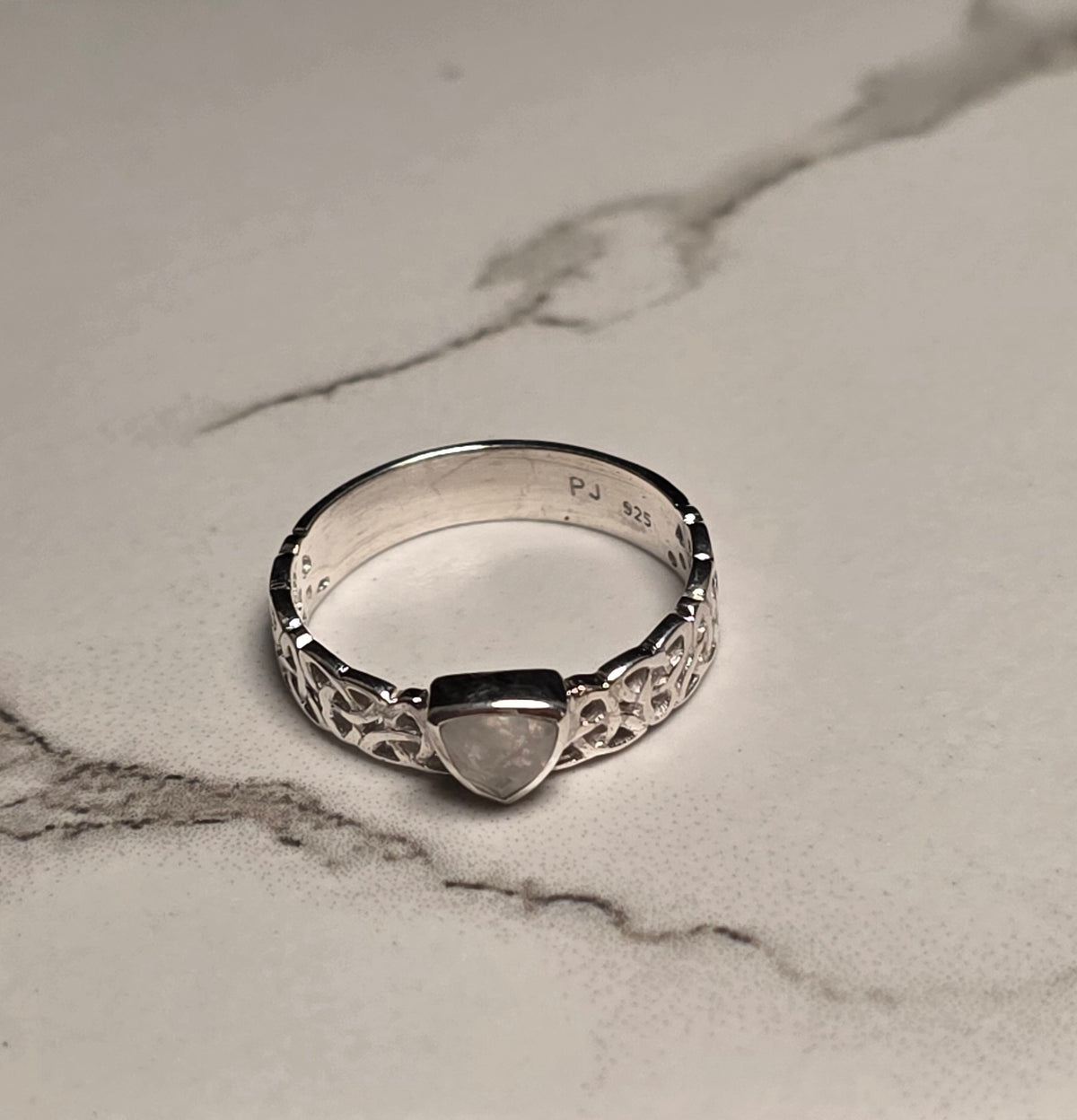 Decorative Moonstone Band