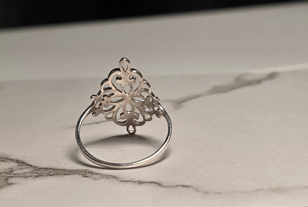 Silver Filigree Ring