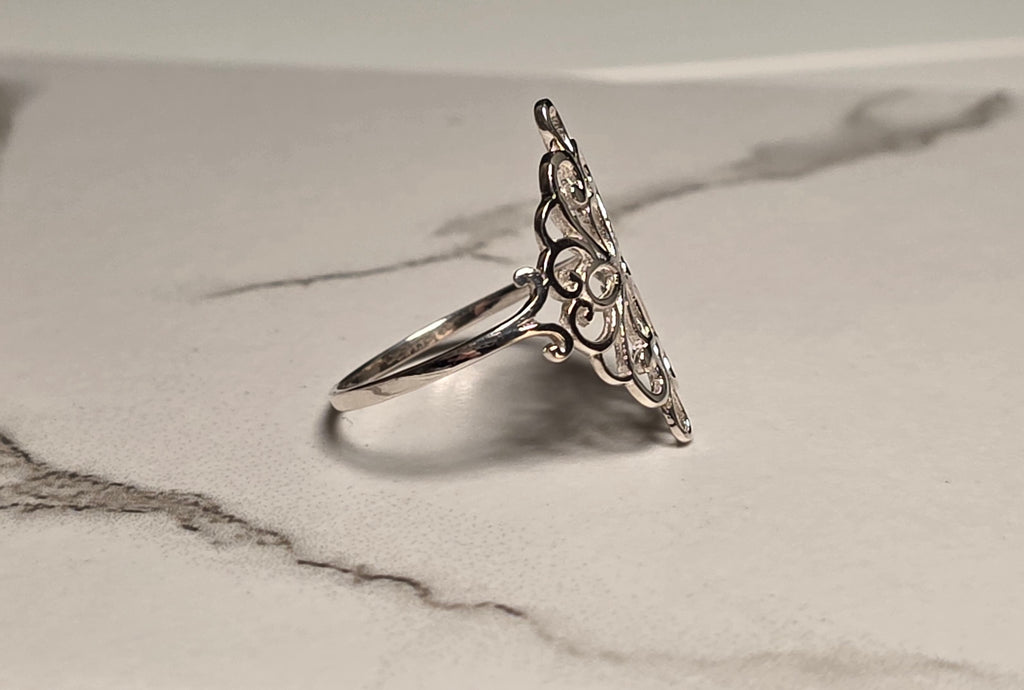 Silver Filigree Ring