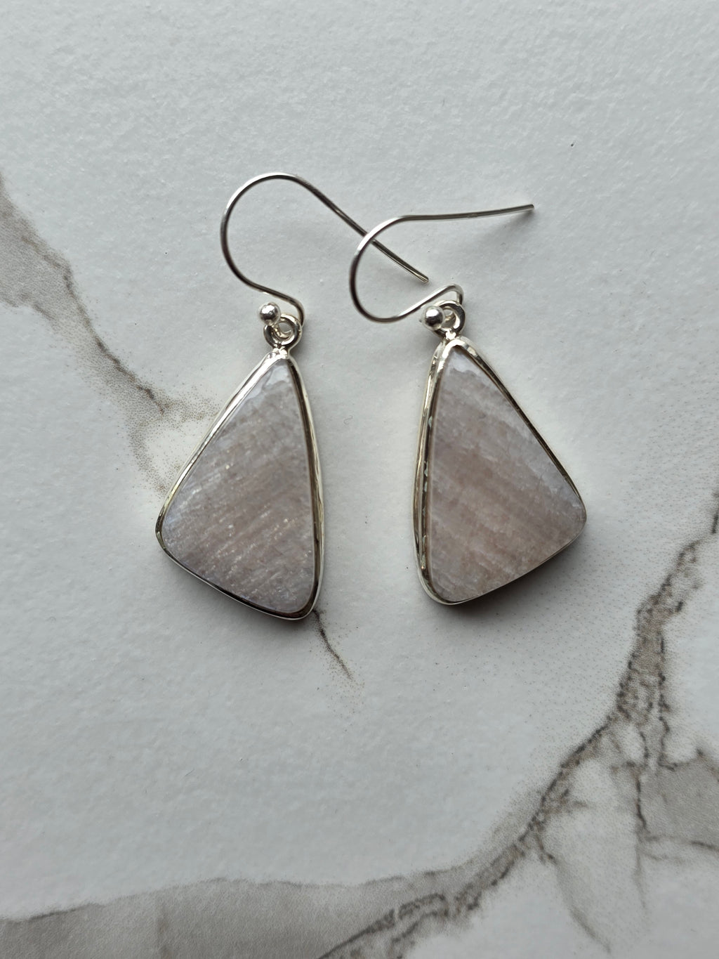 African Moonstone Earrings