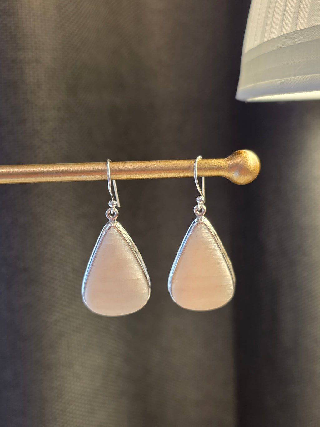 African Moonstone Earrings
